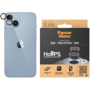 Стъклен протектор за камера PanzerGlass Hoops за Apple iPhone 14/14 Plus, прозрачен/черен на супер цени