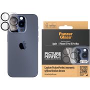Стъклен протектор за камера PanzerGlass PicturePerfect за Apple iPhone 15 Pro/15 Pro Max, прозрачен на супер цени