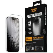 Стъклен протектор PanzerGlass Platinum за iPhone 18 Pro/17 Pro, прозрачен на супер цени
