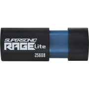 Флаш памет 256GB Patriot Supersonic Rage Lite, черен/син на супер цени