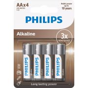 Алкална батерия Philips LR6 1.5V на супер цени