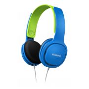 Слушалки Philips SHK2000BL, син/зелен на супер цени