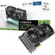 Видео карта PNY GeForce RTX 5070 Ti 16GB Triple Fan OC DLSS 4 на супер цени