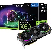 Видео карта PNY GeForce RTX 5080 16GB ARGB EPIC-X Triple Fan OC DLSS 4 на супер цени