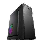 Компютърна кутия PowerCase 173-G02, черен на супер цени