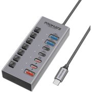 USB хъб Promate 7-in-1 на супер цени