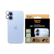 Стъклен протектор за камера PanzerGlass PicturePerfect за Apple iPhone 16/16 Plus на супер цени