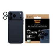 Стъклен протектор за камера PanzerGlass Hoops Black Metal за Apple iPhone 17 Pro/ 17 Pro Max/ 16 Pro/ 16 Pro Max на супер цени