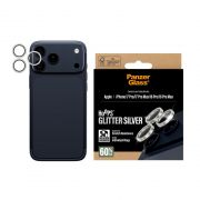 Стъклен протектор за камера PanzerGlass Hoops Glitter Silver за Apple iPhone 17 Pro/ 17 Pro Max/ 16 Pro/ 16 Pro Max на супер цени