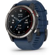 Смарт часовник Garmin Quatix 7 Pro, 47 мм,  черен/тъмносин на супер цени