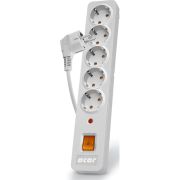 Разклонител Xmart Acar Series X5S, сив на супер цени