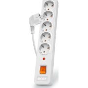 Разклонител Xmart Acar Series X5S, бял на супер цени