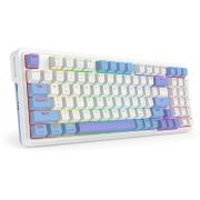 Геймърска безжична клавиатура Redragon Gloria Pro K664WBP-RGB-PRO на супер цени