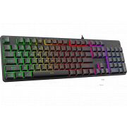 Геймърска клавиатура Redragon K521-R, черен на супер цени