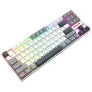 Геймърска клавиатура Redragon Kumara K552LGY-RGB, бял/сив/черен на супер цени