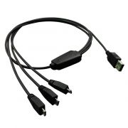 Кабел ROLINE USB към 3x micro USB на супер цени
