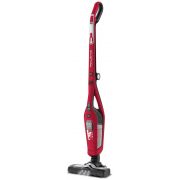 Прахосмукачка Rowenta Dual Force 2 in 1, червен/сив на супер цени