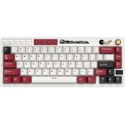 Геймърска клавиатура Royal Kludge M65 Famicomр, бял/червен на супер цени