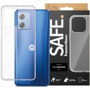 Гръб SAFE Clear за Motorola Moto G54 5G, прозрачен на супер цени