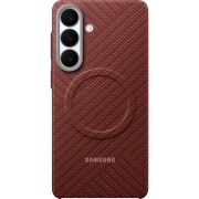 Гръб Samsung Carbon Magnet за Samsung S26+, кафяв на супер цени