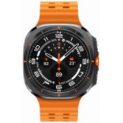 Смарт часовник Samsung Galaxy Watch Ultra, Cellular, 47 мм, черен/оранжев на супер цени