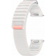Каишка Samsung Fabric за Samsung Galaxy Watch, S/M, розов/бял на супер цени
