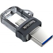 Флаш памет 32GB SanDisk Ultra Dual, черен/сребрист на супер цени