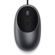 Мишка SATECHI C1 USB-C, сив на супер цени