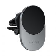 Зарядно устройство SATECHI Qi2 Wireless Car Charger 25W, черен на супер цени