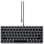 Клавиатура Satechi Slim W1, сив на супер цени