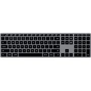Безжична клавиатура SATECHI Slim X3, сив/черен на супер цени