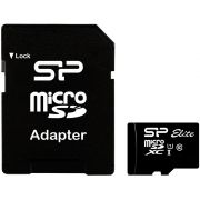Карта памет 16GB microSDXC Silicon Power Elite UHS-1 + SD адаптер, черен на супер цени