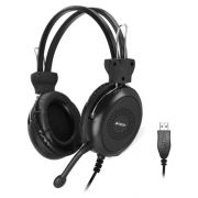 Слушалки A4TECH HU-30, черен на супер цени