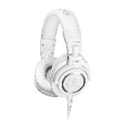 Слушалки Audio-Technica ATH-M50x, бял на супер цени
