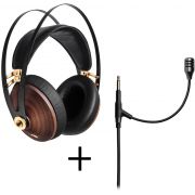 Комплект слушалки и микрофон MEZE Audio 99 CLASSICS и Boom Mic , златист на супер цени