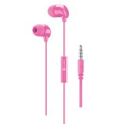 Слушалки Cellular Line Music Sound Color 3.5 mm, розов на супер цени