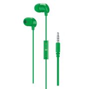 Слушалки Cellular Line Music Sound Color 3.5 mm, зелен на супер цени
