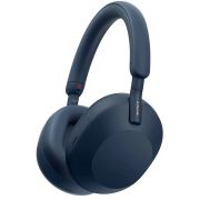 Безжични слушалки Sony WH-1000XM5, тъмносин на супер цени