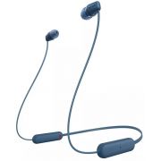 Безжични слушалки Sony WI-C100, син на супер цени