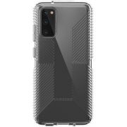 Гръб Speck Presidio Perfect-Clear with Grips за Samsung Galaxy S20, прозрачен на супер цени
