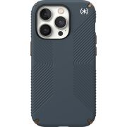 Гръб Speck Presidio2 Grip за Apple iPhone 14 Pro, син/бронзов на супер цени