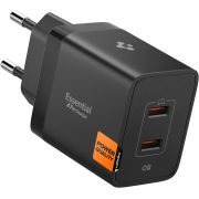 Зарядно устройство Spigen Essential 47W, черен на супер цени