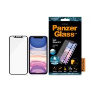 Стъклен протектор PanzerGlass Case Friendly AntiGlare за Apple iPhone XR/11, прозрачен/черен на супер цени
