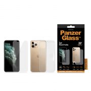 Комплект PanzerGlass ClearSoft ase за Apple iPhone 11 Pro Max, прозрачен на супер цени
