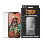 Стъклен протектор PanzerGlass Ceramic Protection за Apple iPhone 15 Pro Max, прозрачен на супер цени