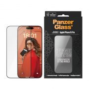 Стъклен протектор PanzerGlass Ceramic Protection за Apple iPhone 15 Pro, прозрачен на супер цени