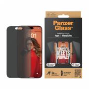 Стъклен протектор PanzerGlass Privacy UWF за Apple iPhone 15 Pro на супер цени