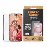 Стъклен протектор PanzerGlass UWF за Apple iPhone 15 на супер цени