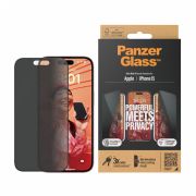 Стъклен протектор PanzerGlass Privacy UWF за Apple iPhone 15 на супер цени
