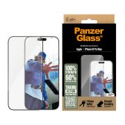 Стъклен протектор PanzerGlass Ultra-Wide Fit за Apple iPhone 16 Pro Max на супер цени